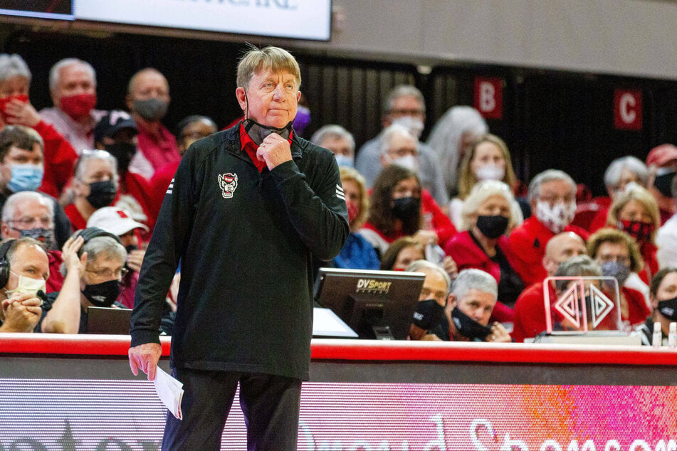 NC State Wolfpack head coach Wes Moore.