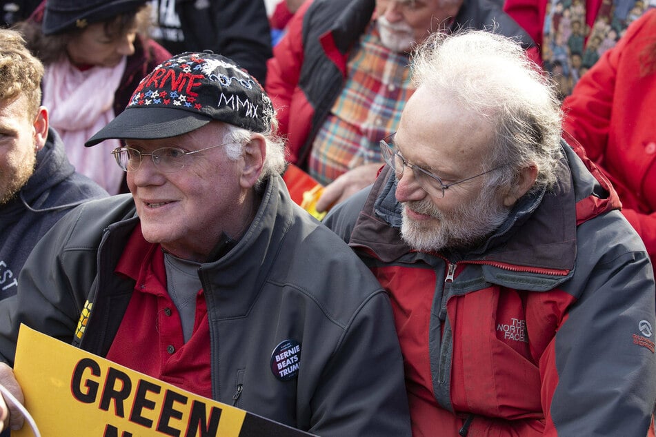 Ben & Jerry's co-founders Ben Cohen (l.) and Jerry Greenfield are known for their social justice and political activism.