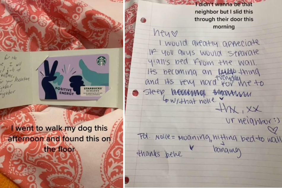 Woman complains to neighbors about loud sex – their reaction leaves everyone speechless