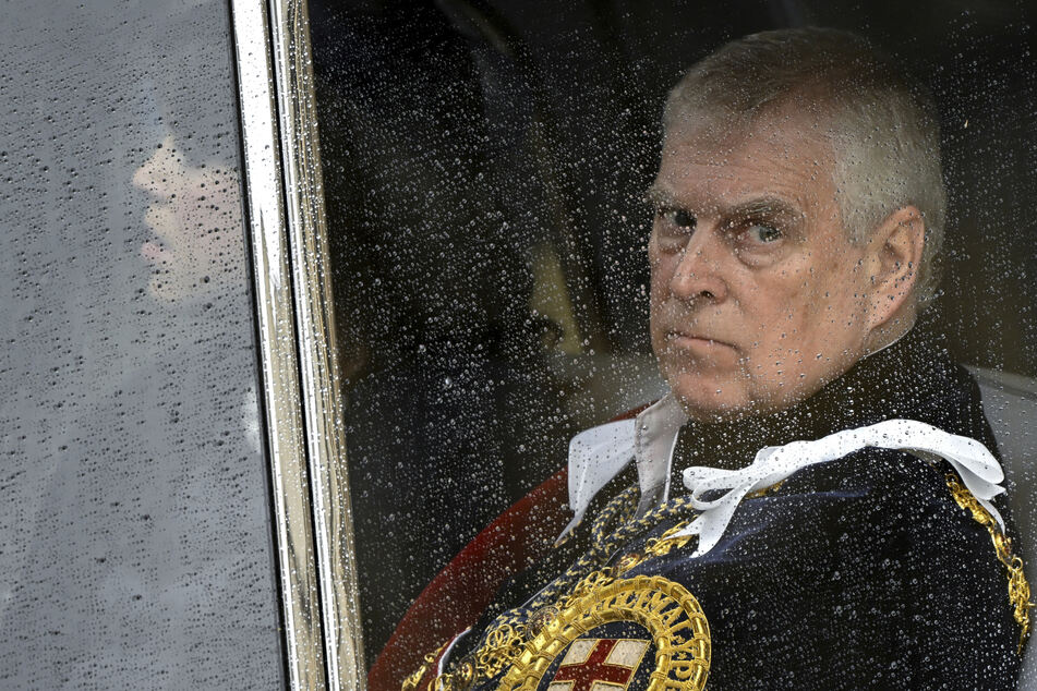 In February, the former Prince Andrew was arrested.