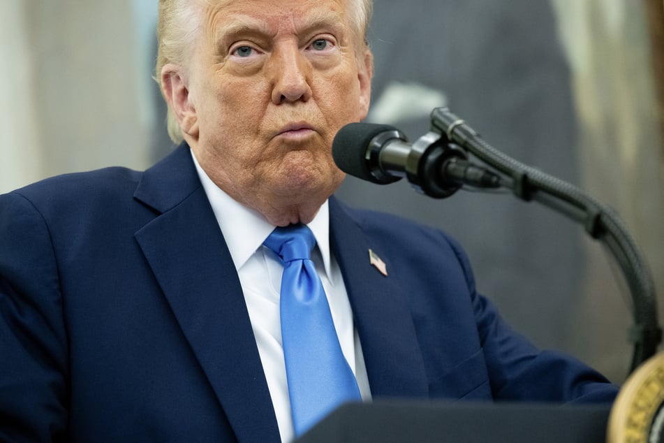Donald Trump on Sunday repeated his suggestion that he might seek a third term as US president, NBC News reported, which would defy the two-term limit stipulated in the US Constitution.
