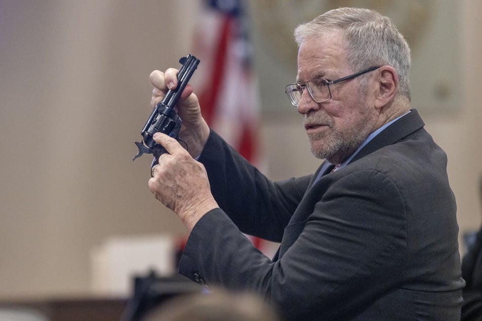 Baldwin was charged with manslaughter after he fatally shot Hutchins with a Colt .45 gun.