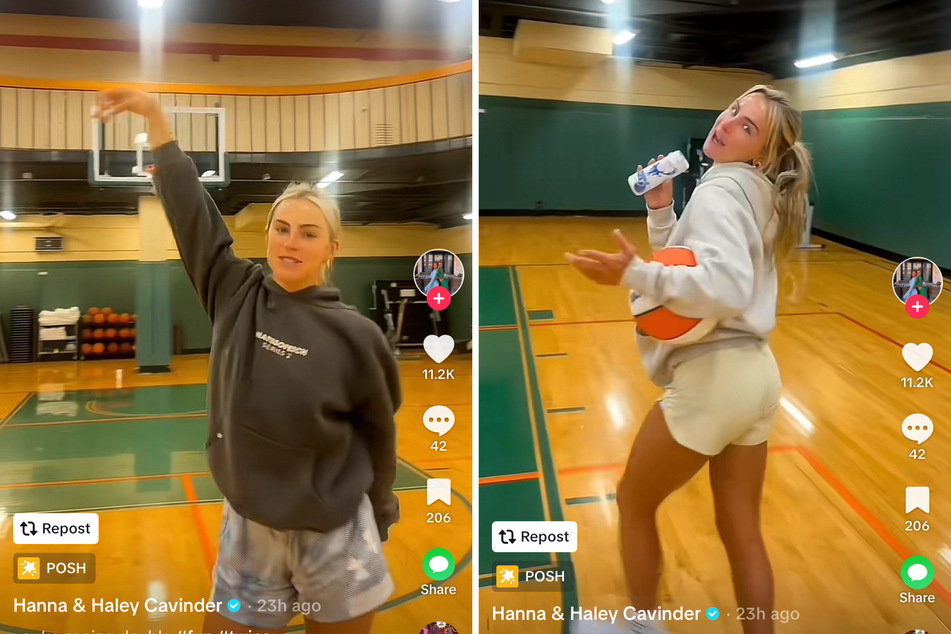 Hanna Cavinder ignites college basketball comeback rumors in viral TikTok