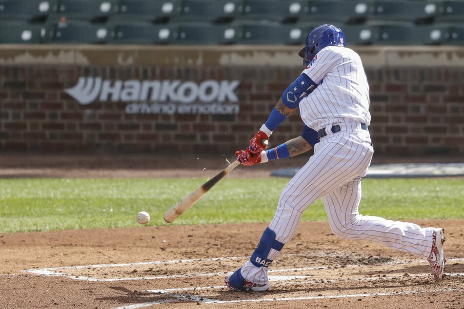 Javier Baez hit a grand slam in the Cubs rout over the Mets on Wednesday