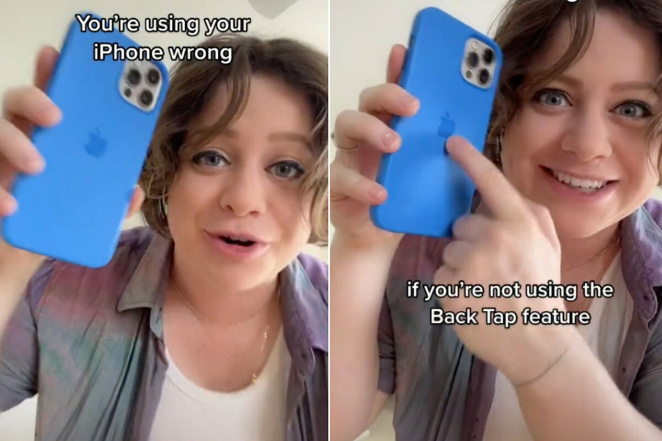 TikToker Elly's video on the iPhone's "secret button" blew up!