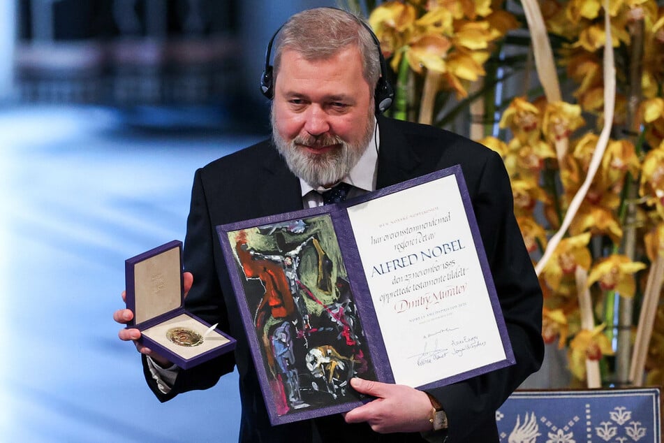 Muratov was awarded the Nobel Peace Prize in 2021.