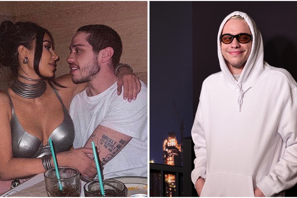 Pete Davidson seems to have done something about that Kim Kardashian tattoo