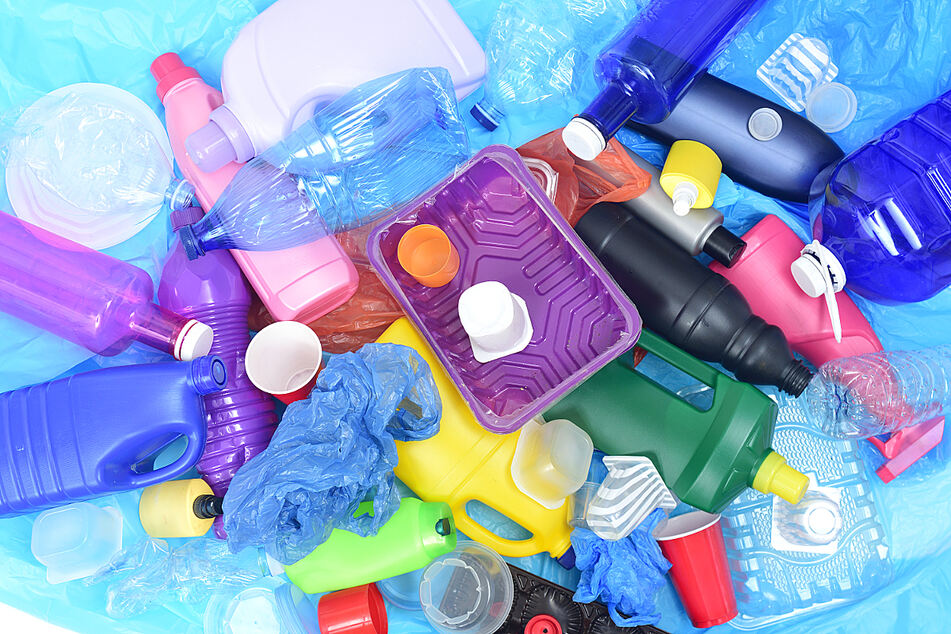 This pile of plastic is a buffet for the enzyme PETase.