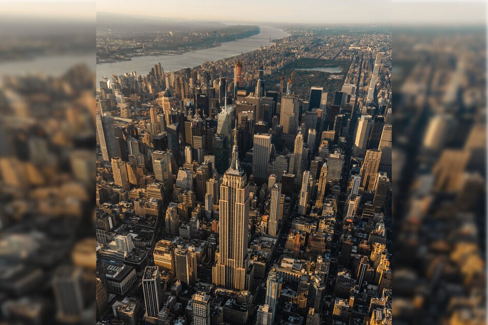 New York City is said to be sinking because of the mass and pressure from its giant skyscrapers.