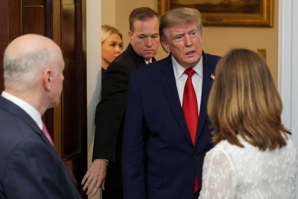 President Donald Trump on Thursday signed a presidential memorandum unveiling his plans for a "golden age of space transportation."