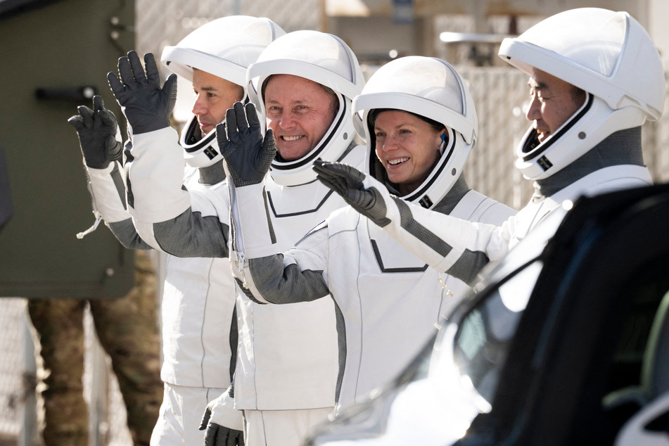 NASA astronauts depart International Space Station in first-ever medical evacuation