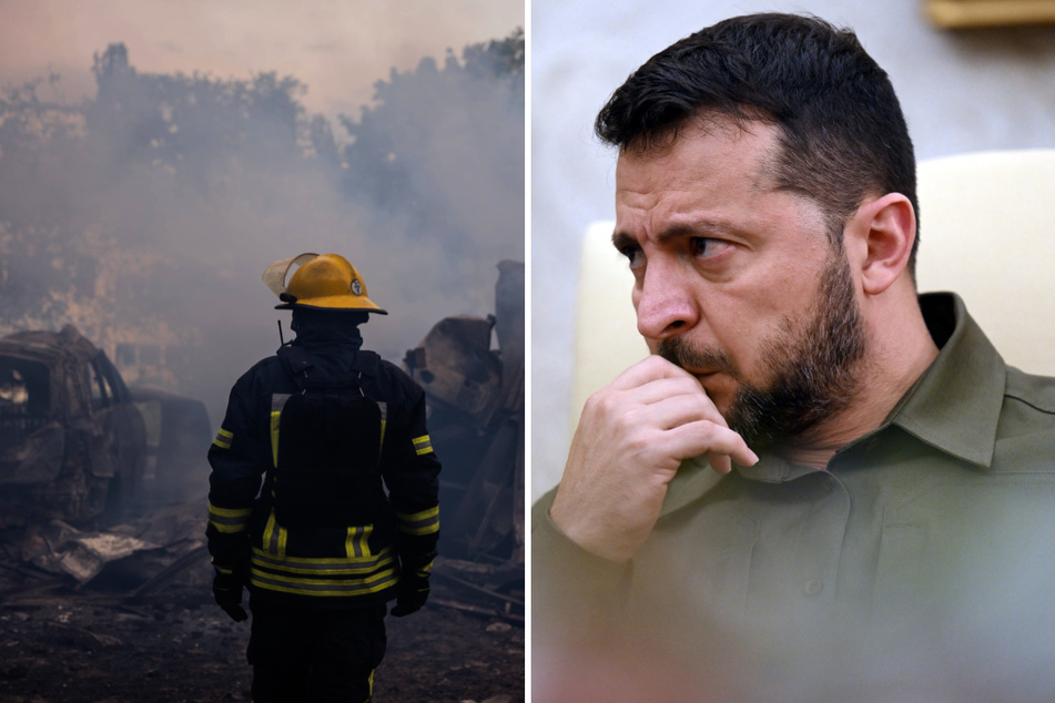 Ukrainian President Volodymyr Zelensky has canceled trips abroad amid an advancing Russian offensive on the northeastern front.