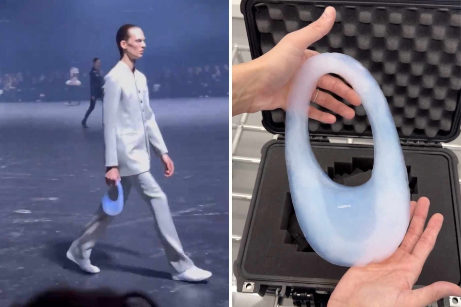 Air bag? New Coperni Aerogel purse goes viral for its air-odynamics!