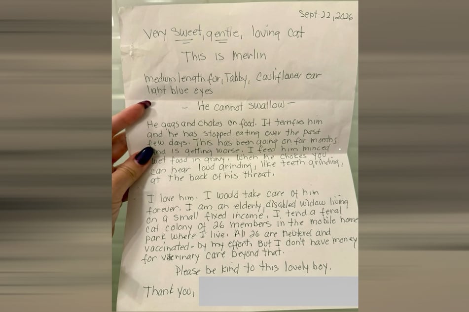 This letter broke Chapman's heart, and she immediately called up its author.