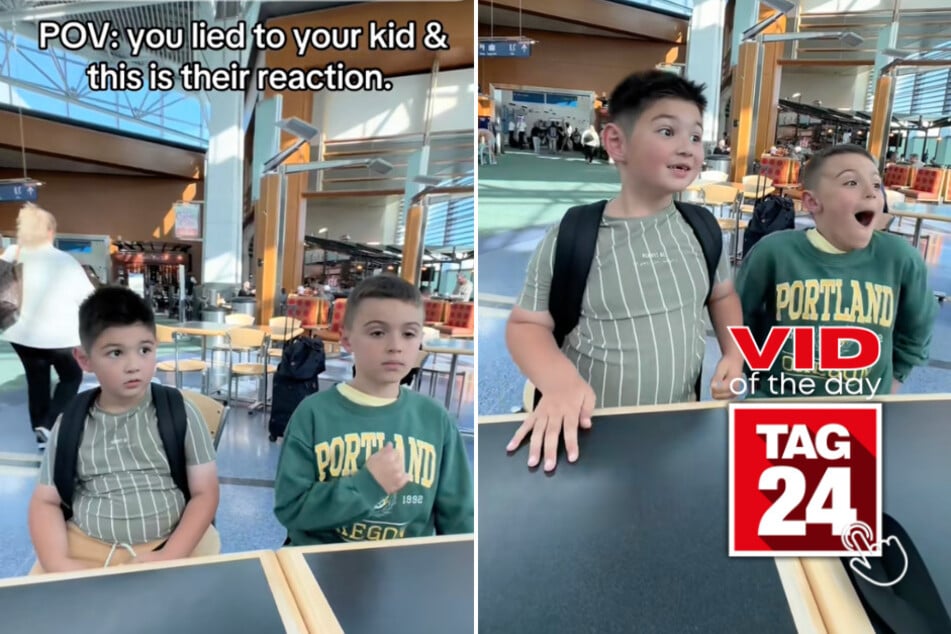 Viral Video of the Day for April 11, 2025: TikTok parents make kids' dreams come true with epic surprise vacation!