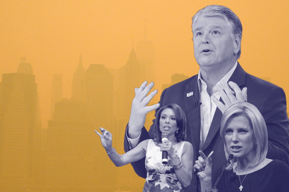 Fox News downplays fears of breathing Canada wildfire smoke as one host calls for war