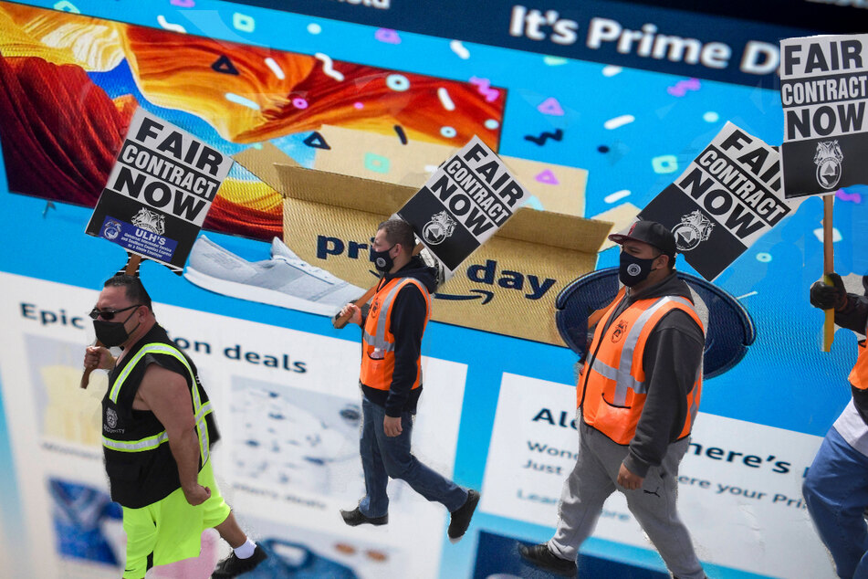 Nationwide Teamsters takes aim at Amazon by vowing to unionize employees