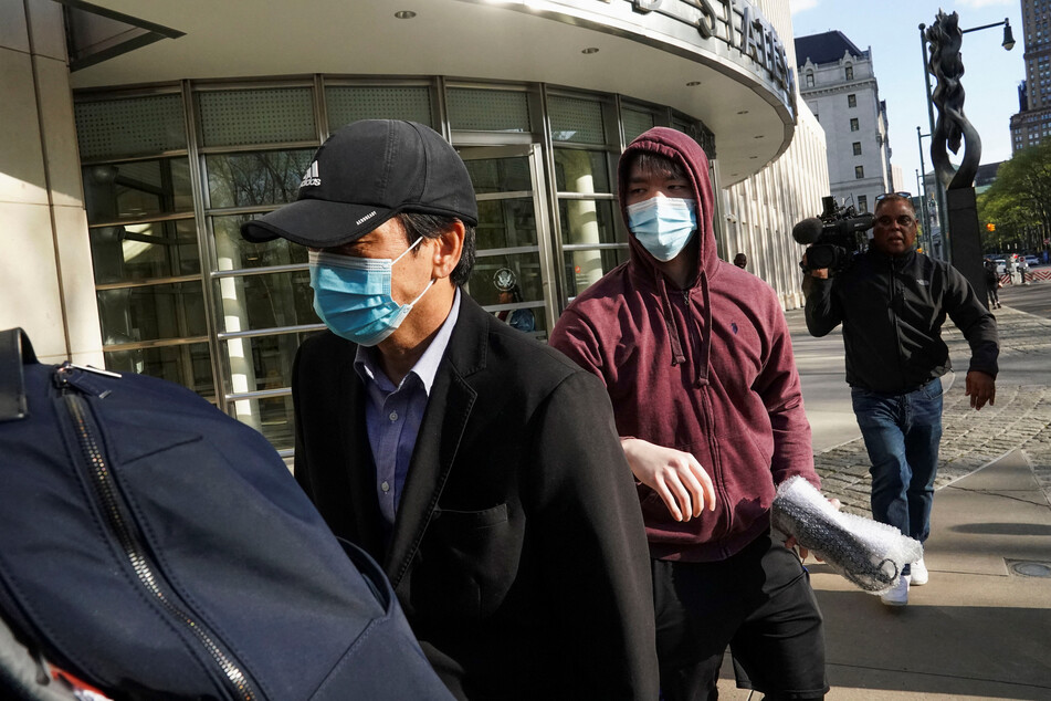 Two people were arrested in New York for allegedly operating a Chinese "secret police station" in the city.
