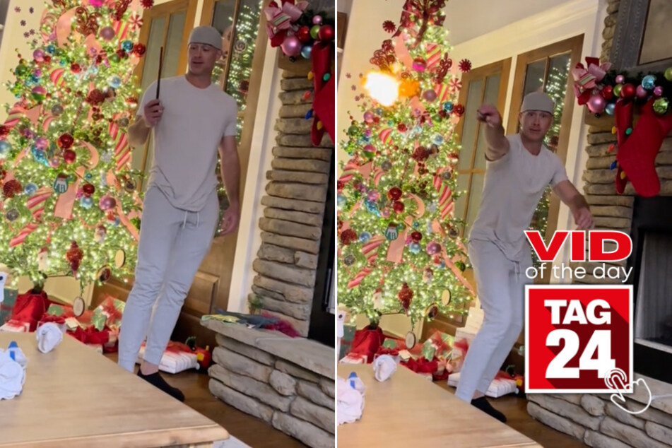 Viral Video of the Day for January 6, 2024: Harry Potter wand trick gone wrong