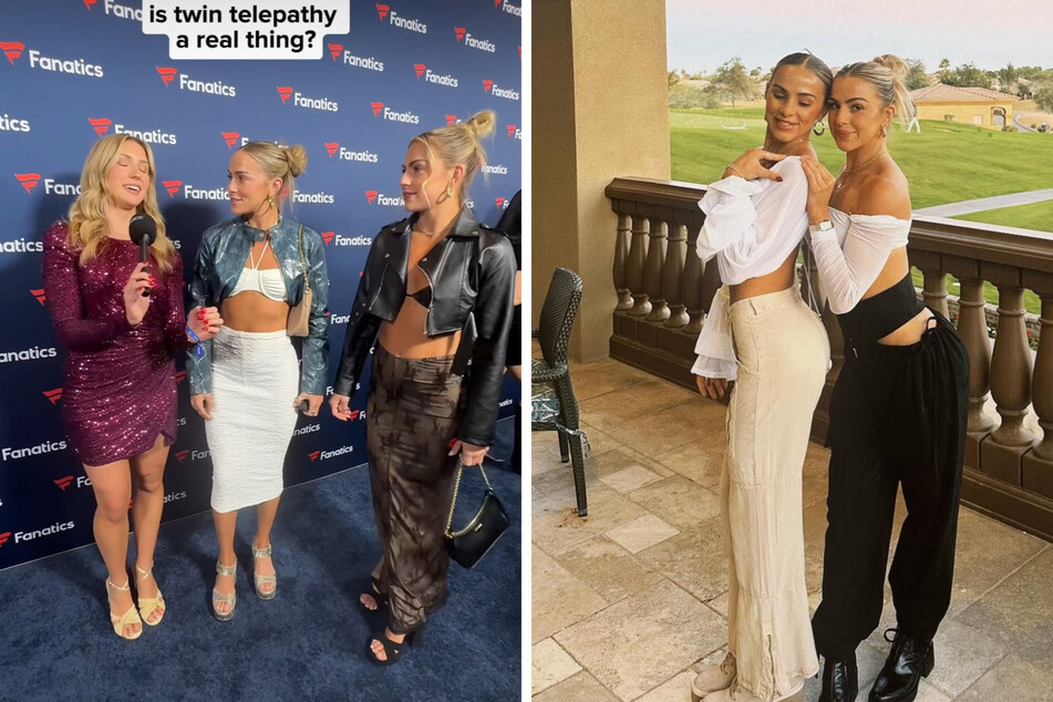 The Cavinder twins, renowned for their strong bond, offered fans a sneak peek into their unique "twin telepathy," leaving viewers awestruck.