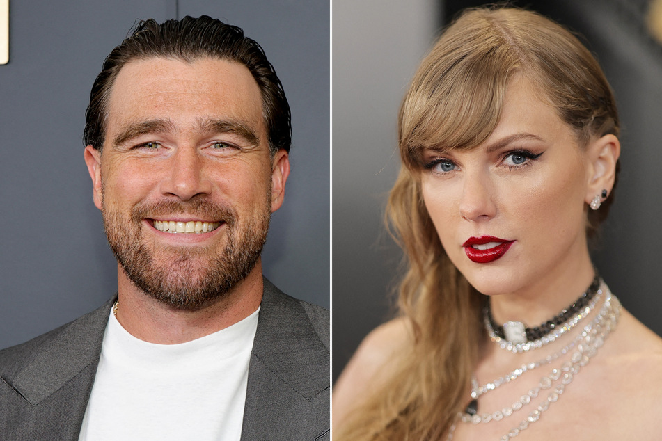 Taylor Swift (r.) and Travis Kelce have continued their downtime travels with another romantic date – this time in Florida!