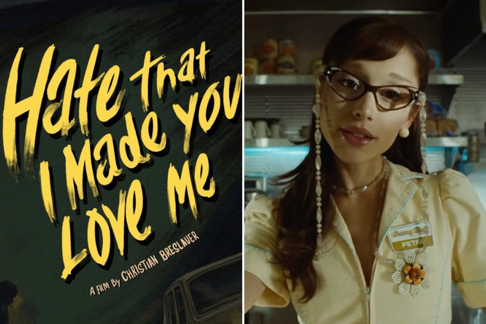 Ariana Grande drops new music video – complete with Justin Long and a burning love spiral