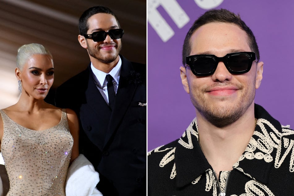 Pete Davidson gets flustered over reminder of Kim Kardashian romance!