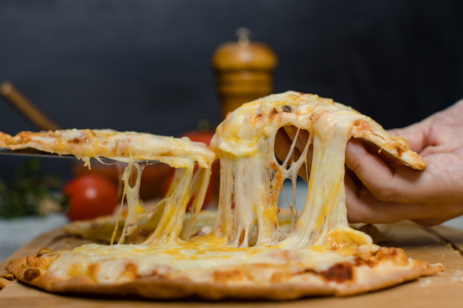 Pizza can get pretty disgusting if it has too much cheese.