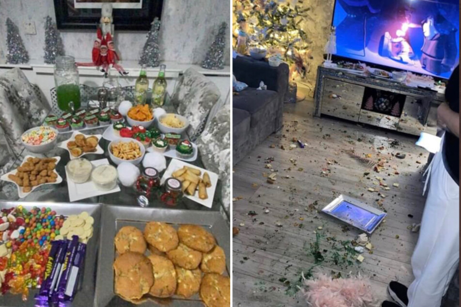 Laura Magill shared her dissatisfaction with her family's Grinch visit on social media, and it's now gone viral.