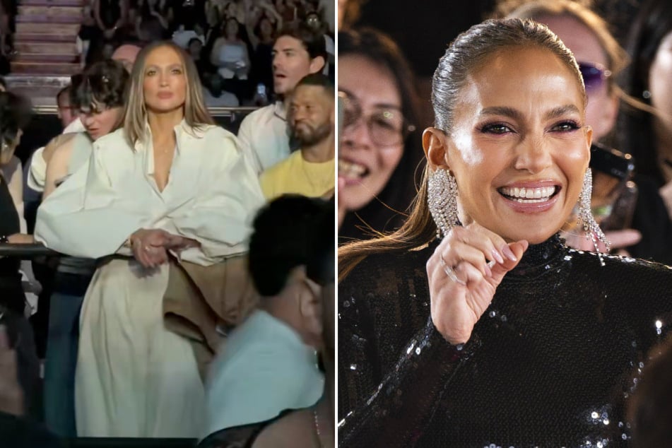 Jennifer Lopez dances out the drama at Ariana Grande concert – with Ben Affleck's kid!