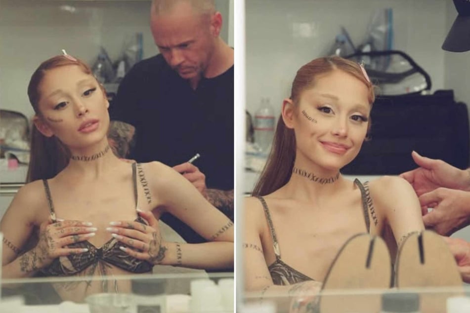 The fans, however, made their opinions well-known when it came to Ariana Grande's "X" tattoos, some loving the new look and others hoping that it was just a temporary thing.