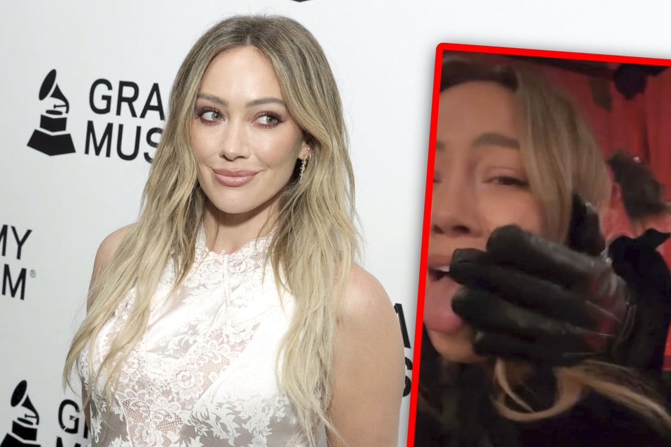 Hilary Duff was totally terrified at her famous friend's Halloween dinner party this week!