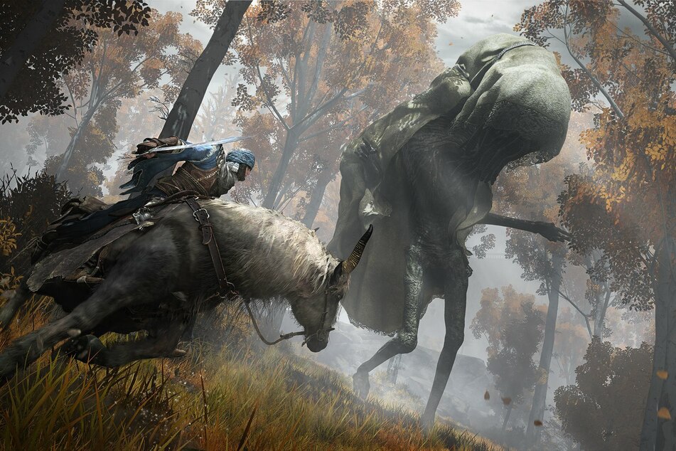 Your hero is on a mount this time, which can be quite an advantage in battle, but many enemies will certainly remain unimpressed.