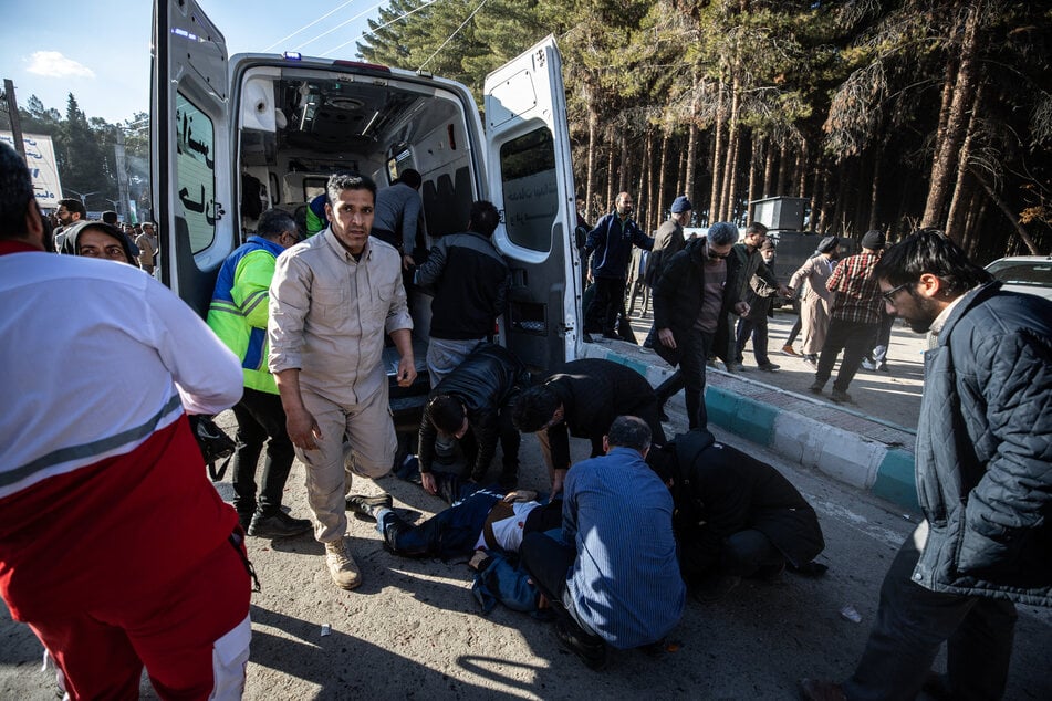 Paramedics were killed in the second explosion after rushing to the aid of people injured in the first.