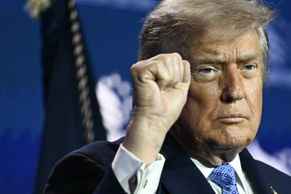 Trump announced Monday that Iran had requested a meeting, which will be held in Doha on Tuesday.