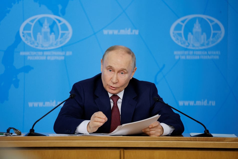 Russian President Vladimir Putin said Ukraine would have to hive give up its regions of Donetsk, Lugansk, Kherson, and Zaporizhzhia for peace talks to start.