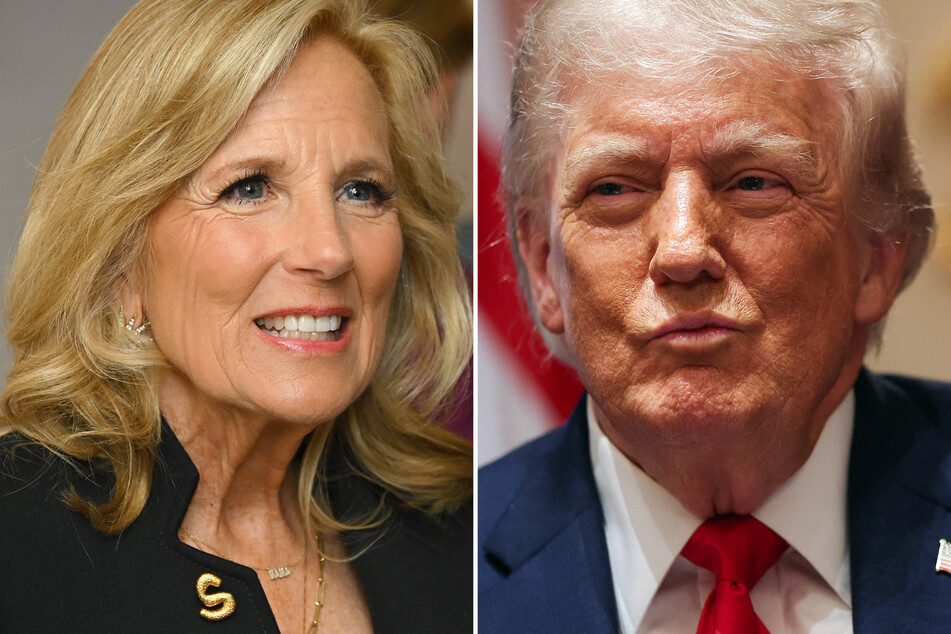 Trump accuses Jill Biden of being a bad wife as he mocks her debate "stroke" claim