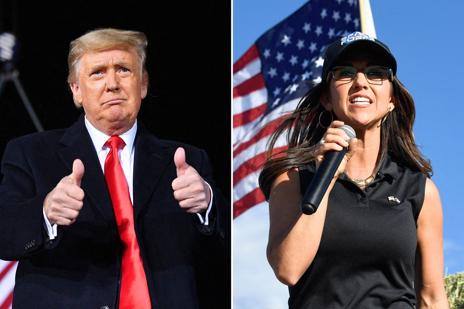 A Colorado newspaper recently shared an op-ed blasting the state's Congresswoman Lauren Boebert (r.) for her "sycophantic" behavior towards Donald Trump.
