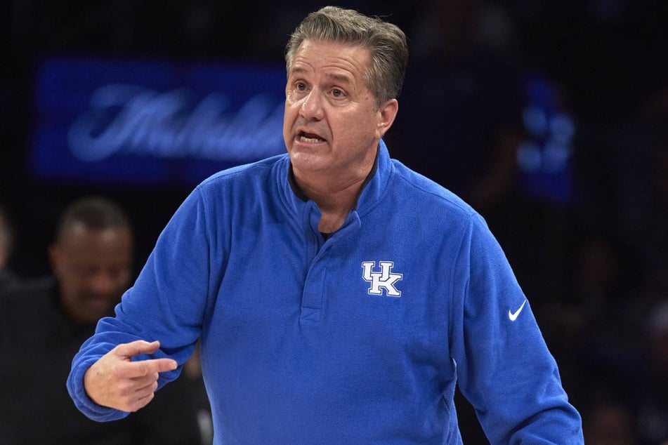 Kentucky Wildcats head coach John Calipari.