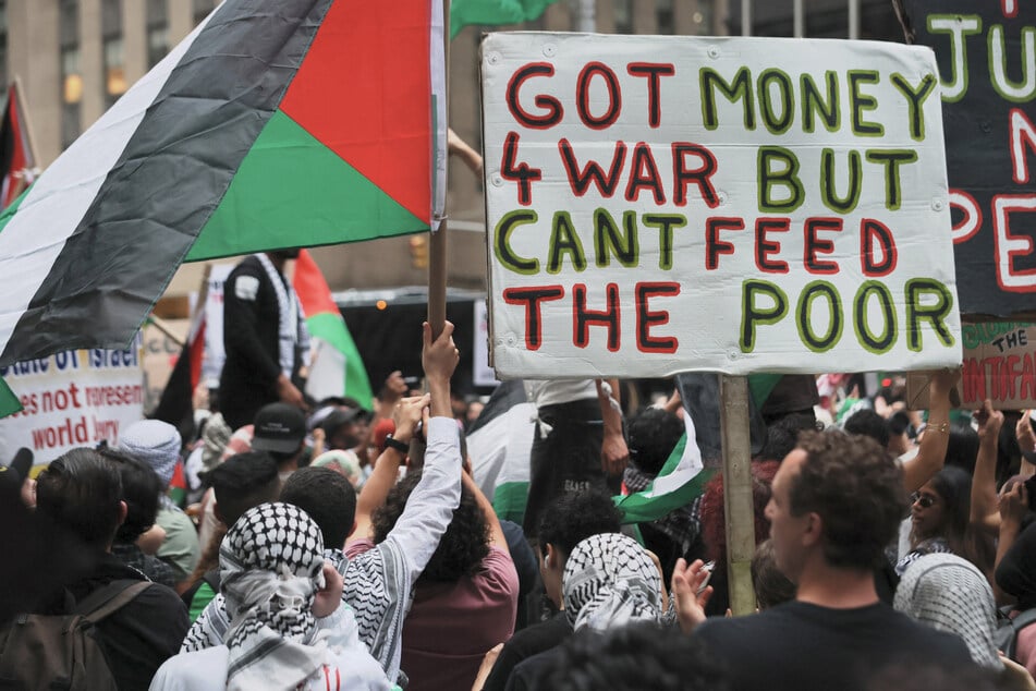 Democrats have come under increasing criticism for campaigning on human rights while supporting Israel's actions in Gaza.