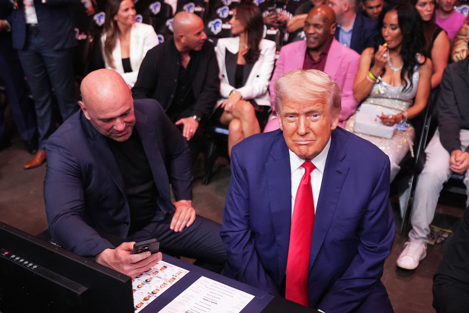 President Donald Trump floated the idea of hosting a UFC event at the White House to celebrate the US' 250th anniversary next year.