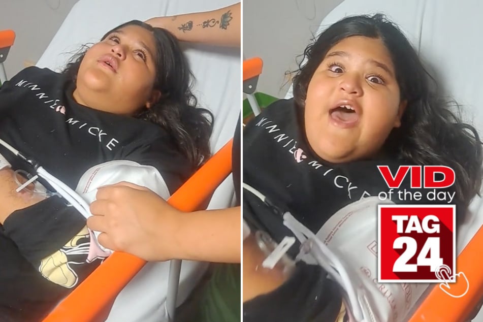 Viral Video of the Day for August 22, 2023: Anesthesia makes girl act like she's on another planet!