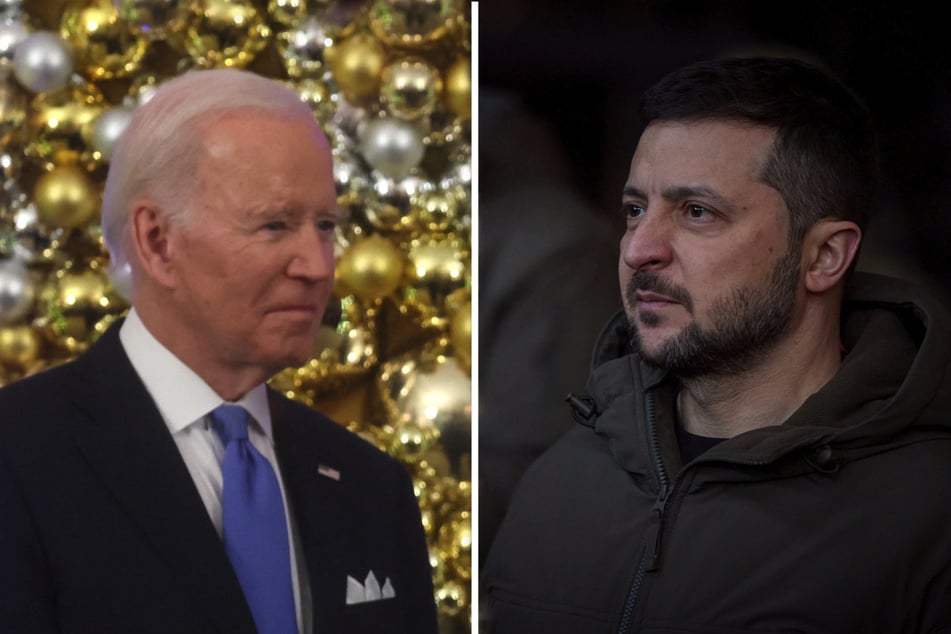 US President Joe Biden will welcome Ukrainian President Volodymyr Zelensky at the White House on Wednesday.