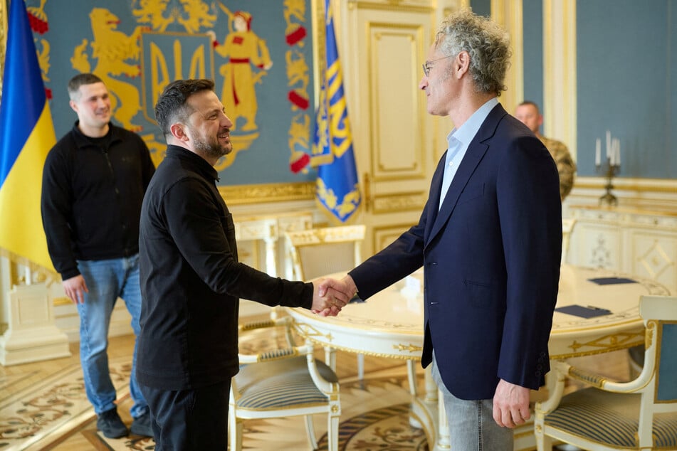Ukraine's Zelensky meets with Palantir CEO in Kyiv
