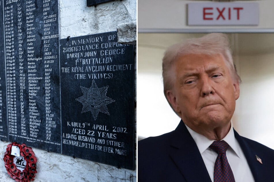 President Donald Trump was accused of insulting the families of NATO soldiers who died during the US invasion of Afghanistan.