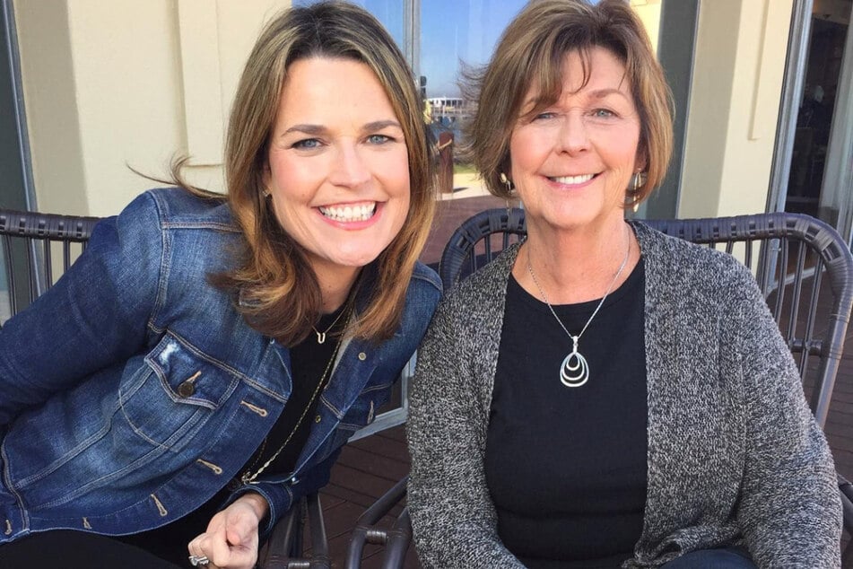 Nancy Guthrie (r.) is pictured with her daughter, Savannah Guthrie, in an undated photograph.