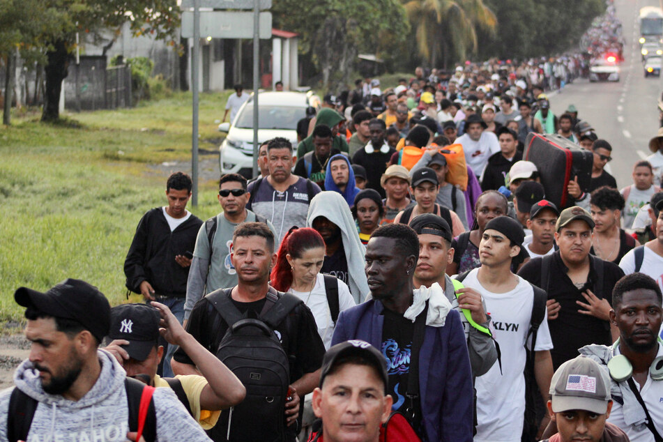 Mexican border towns host thousands of marooned migrants amid Trump's crackdown