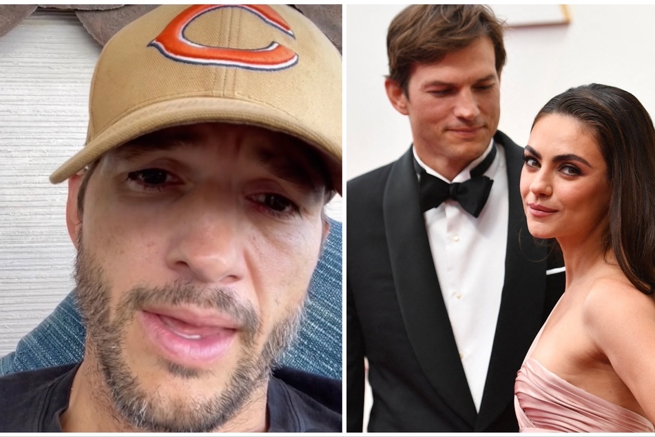 Ashton Kutcher talks health scares and how Mila Kunis saved his life