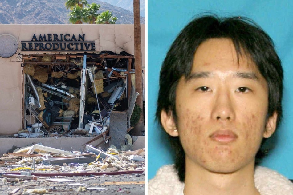 Daniel Park (r.) was taken into custody at a New York area airport, where he arrived from Poland, on charges that he shipped explosives to the man who blew himself up in Palm Springs last month.