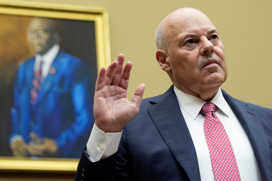 Postmaster General Louis DeJoy officially resigned and stepped down from the USPS on Monday, paving the way for his successor.